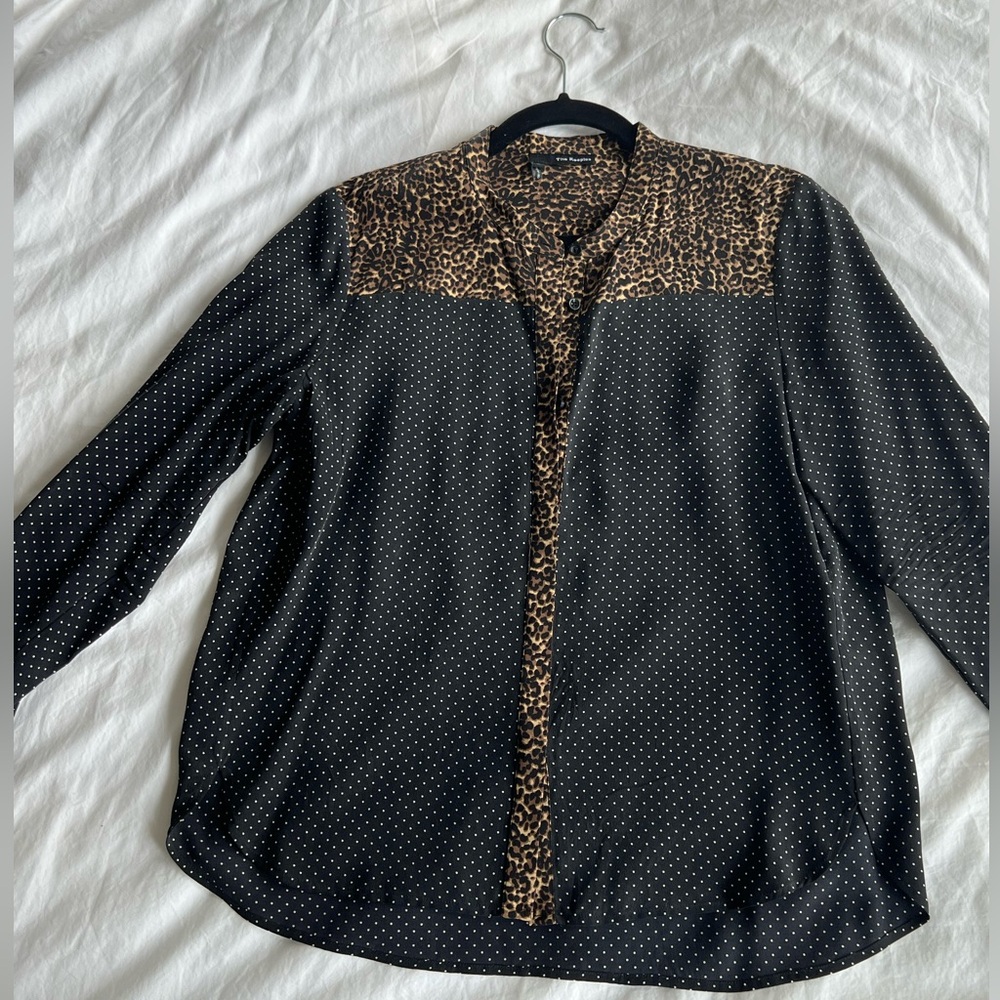 The Kooples Leopard Print Blouse
